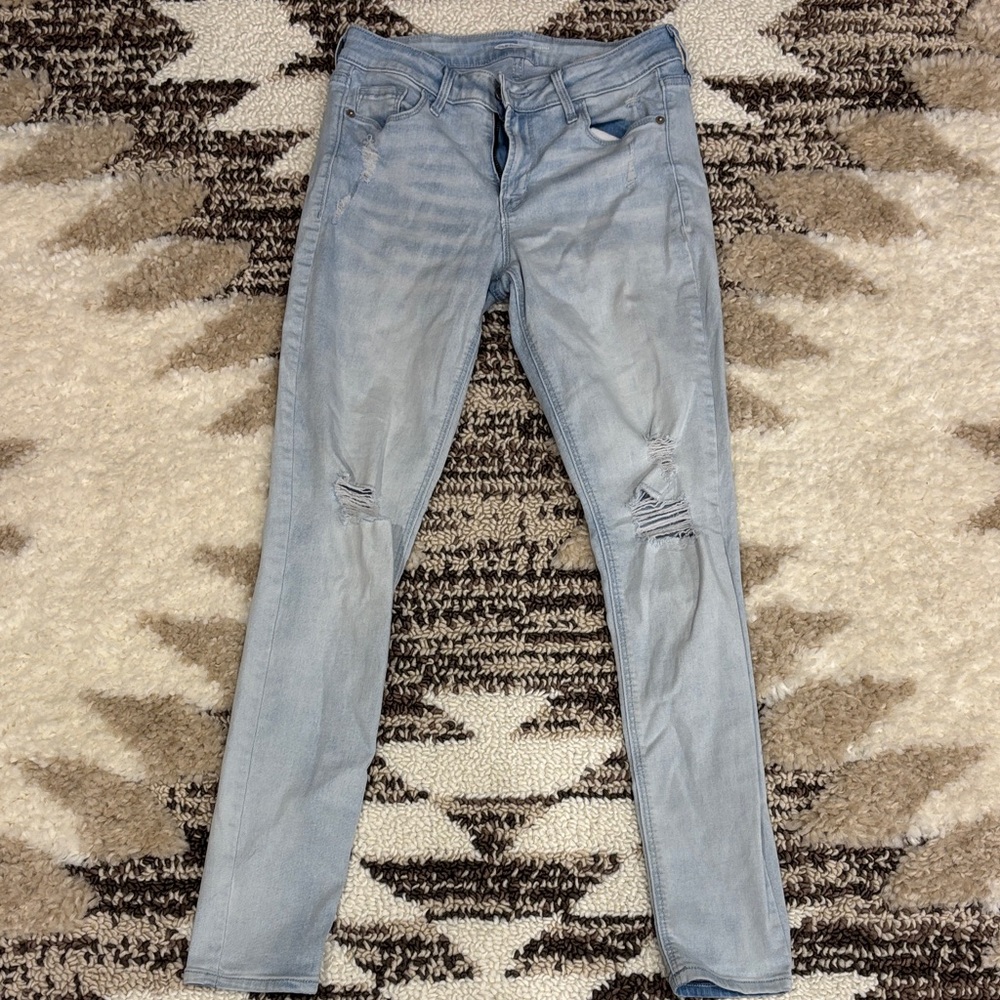 Old Navy Light Blue Skinny Jeans